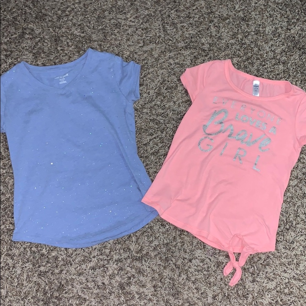 Girls size 7/8 short sleeve shirt